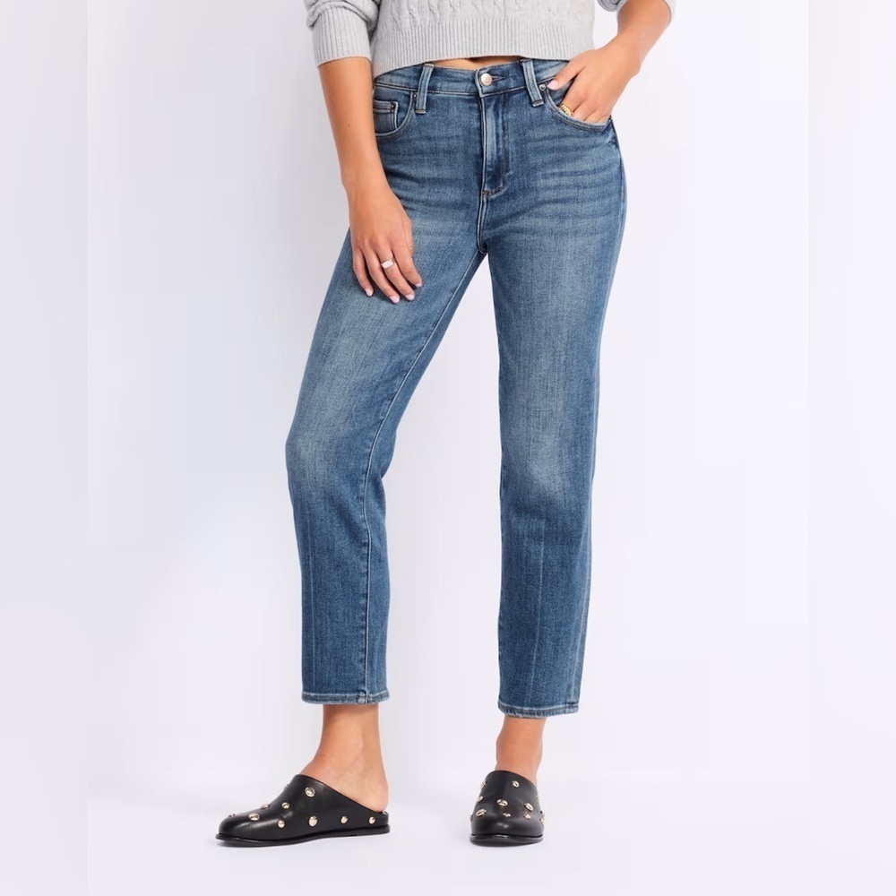 Pistola Women’s 24 Monroe High-Waist Cigarette Crop Organic Cotton Jeans - NWT!